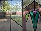 Antique English Stained Glass Window