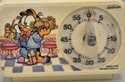 Vintage 1978 Sunbeam Garfield The Kitty Cat 60 Minute Kitchen Timer Works Read