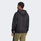 Adidas Essentials Feelcozy Fleece Hoodie Black White Gv5294 Men s New