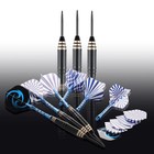 Steel Tip Darts Set Professional 24g With Carrying Case aluminium Shafts shar   