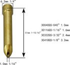 Tig Long Wedge Collet 3c418gs-1 8  3 2mm Fit Db Sr Wp 17 18 26 10pk