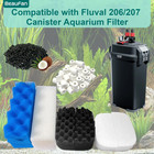 24 Pack Aquarium Media Kit Replacement For Fluval 206 207 Canister Filters  Repl