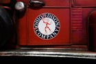 Reddy Kilowatt Era  old Fashioned  All Metal Ohio Edison Service Wall Truck