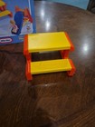Little Tikes Vintage Dollhouse Furniture Picnic Table   Green Slide