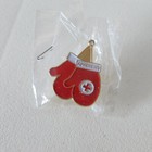Red Cross Apheresis Lapel Hat Jacket Pin Red Gloves   Hat