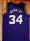 Phoenix Suns Jersey Charles Barkley  34  Throwback Jersey Men s Purple