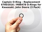 670d2016   M88478 O-rings For Kawasaki  John Deere  3 Pack 