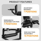 Leg Extension And Curl Machine  Lower Body Special Leg Machine  Adjustable Leg C