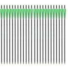 12 24pcs 20  Archery Carbon Crossbow Bolts Half Moon Nock Od 8 8mm Arrow Hunting