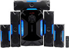 Hts56 1000w 5 1 Channel Home Theater System With 8  Subwoofer  Bluetooth  Usb  I