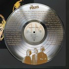 Police - Roxanne Framed Legends Of Music Etched Silver Lp Display