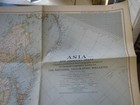 Vintage Asia And Adjacent Areas Map December 1942 National Geographic