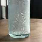 Rare Antique Anheuser Busch Embossed Bottle W  Eagle From Brooklyn Ny
