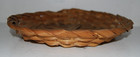 Vintage Handwoven Wicker Fruit Mushroom Basket     Rustic Farmhouse Country Decor 