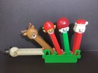 1 Christmas Pez Compatible Display Custom Sign Holder  no Pez Dispenser Included
