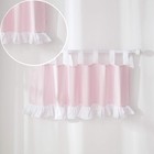 Baby Girls Pink Princess Window Curtain Valance Panels Newborn Infant Toddler   