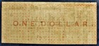Early Civil War 1861 Confederate State Of North Carolina Raleigh One Dollar Note
