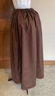 Outlander Skirt drawstring   One Size  100  Cotton  Colonial  Pioneer  Petticoat