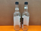                                 empty  Set Of 2 Dill Pickle Shot Vodka Glass Bottle For Crafts decor
