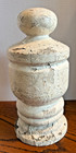 Vintage Wood Architectural Finials Corbels Newel Post Topper Set Of 3 Shabby Old