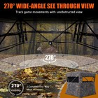 2-3 Person Portable Hunting Blind Ground Tent W  270   View Widows Pop Up Tent