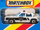 Matchbox Ford Ltd Police   1987   Mb51   Unpunched Blue Window Box