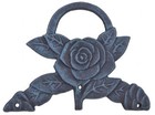 Garden Water Hose Holder Rose Flower Hanger Reel