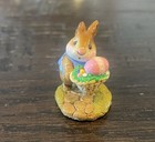 Wee Forest Folk B-12     Tiny Easter Bunny    Retired 1985 No Wff Box  Excellent Con