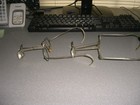 2 Pair Antique Bausch Lomb  b   L   American Optical Magnifying Glass Spectacles