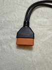 16 Pin Obd 2 Diagnostic Extender Splitter Extension Male To Dual Female Y Cable