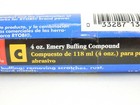 Emery Buffing Compound C Ryobi 4oz Course Buff Remove Scratches Rust Burrs Pitts