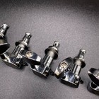 Fender Style Guitar Tuners In-line Strat Tele Chrome Tuning Keys Set
