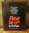 1984  friday The 13th Part 4  The Final Chapter  Complete Press Kit In Folder 