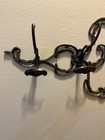 Vintage French Victorian Style Brass Coat hat Rack Gorgeous 