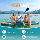 11 6 x35  Extra Wide Inflatable Paddle Board With Seat  450lbs Sup Stand Up Padd