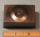 1912 Seal Of State Of Oklahoma Pin Steel Stamping Die Robbins Rh786