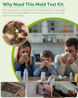 Mold Test Kit For Home  4 Detection Tests For Hvac  Surfaces   Indoor Air Qualit