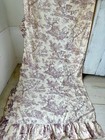 120x49  l escarpolette  The Swing Pattern Antique French Curtain Purple Toile R
