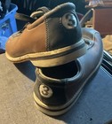 Linds Black Red White Rental Bowling Shoes Kids 3 Lace Closure  41