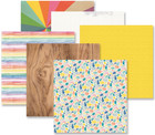 Creative Memories 6pk Set   on The Bright Side  12x12 Paper  Stickers  Mats  Etc