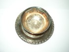 Vintage William Rogers Bowl   Attached Plate By Oneida Ltd  Silversmith