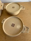 Lot Of 5 Littonware Casserole Bowl With Lids Microwave Baking Cookware Dish Set