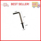 Antique Brass 1-1 4 Inch 1 Shape Screw Hooks L Shape Hooks Vintage Bronze 7 Shap