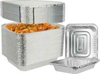 Case Pack -9x13  Disposable Half Size Pans Or Aluminum Lids   Wholsale To Public