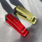 Vintage 60s Green   Red Swingline Cub Stapler Set Made In Usa Long Island 5 25   