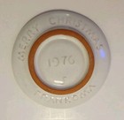 Frankoma Pottery 1976 Christmas Card Usa Bell Map