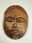 Vintage Hand Carved Tribal Mask From Africa Hand Crafted In Ghana 11   