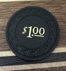 Unidentified  1 Casino Poker Chip Vintage