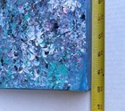 Cool   n Breezy Day Abstract Acrylic Oil Painting On Canvas 20 X 20 