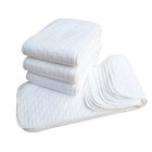 10pcs Cotton Diapers Children Washable Reusable Baby Diaper Pad Folding Kids Cha